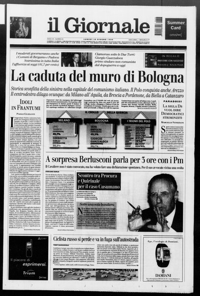 Il giornale del lunedi